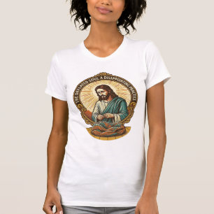 Jesus hat den flachen Yoga-Ball komplett entleert  T-Shirt