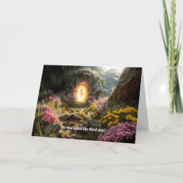 Jesus hat die Osterkarte wiederbelebt Karte