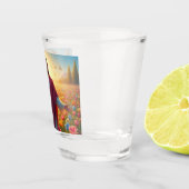 Jesus hat eine Brille geschossen! Schnapsglas (Rechts)