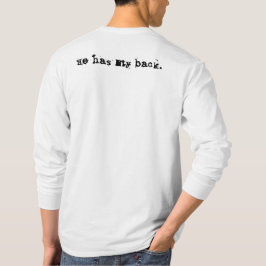 Jesus hat er meine Rückseite T-Shirt