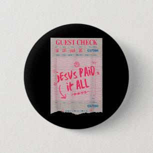 Jesus hat es alle lustigen Christlichen Glaubensbi Button