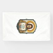 Jesus hat Gesichtsentriegelung mit Maske bei Tech- Banner (Horizontal)