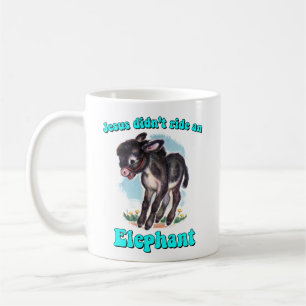 Jesus hat keinen Elefanten gefahren Kaffeetasse