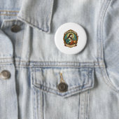 Jesus hat Marshmallow Lagerfeuer-Party-Fail Humor Button (Beispiel)