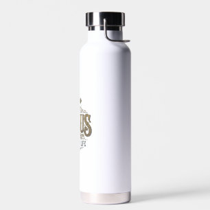 Jesus hat mein Leben gerettet Vintage-Engraving Ch Trinkflasche