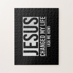 Jesus hat mein Leben verändert und mir Gefragt, wi Puzzle