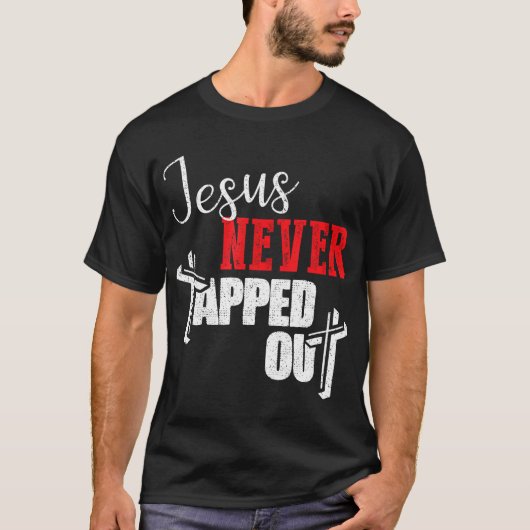 Jesus hat noch nie den Christlichen Glaubensstifte T-Shirt (Vorderseite)