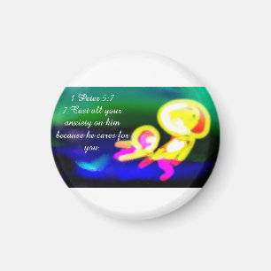 Jesus hat Sorge Magnet
