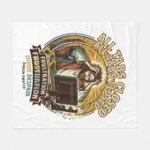 Jesus hat versehentlich alle Browser-Tabs geschlos Fleecedecke (Vorderseite (Horizontal))