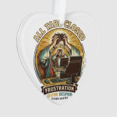 Jesus hat versehentlich alle Browser-Tabs geschlos Ornament (Vorderseite)