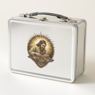 Jesus hat winzige SD-Karte fallen gelassen, verlor Metall Brotdose