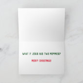 Jesus hatte zwei Momme Weihnachten (Innenseite)