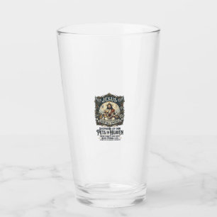 Jesus Haustier Gedenk Erinnerungs-Shirt Christlich Glas