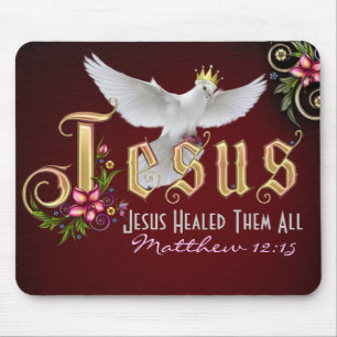 Jesus Heals #2 Mousepad