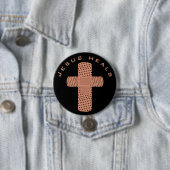 Jesus Heals Button (Beispiel)