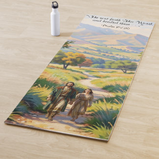 Jesus Heals Exercise Mat Yogamatte