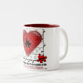 Jesus heart Shirt Zweifarbige Tasse (VorderseiteRechts)