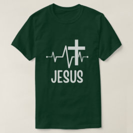 Jesus Heartbeat Christlich Unisex T - Shirt