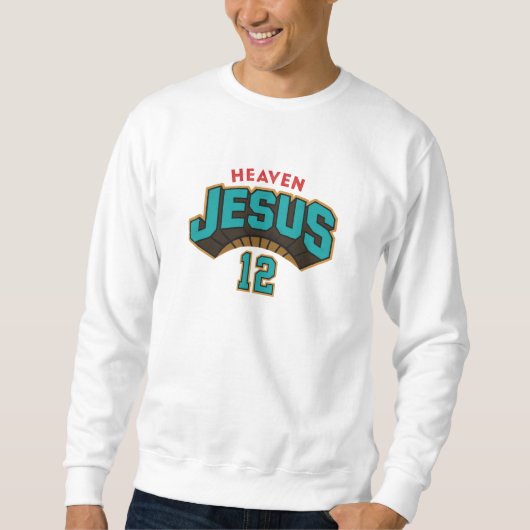 Jesus - Heaven - Christian Sweatshirt (Vorderseite)