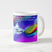 Jesus Heiliger Geist Jumbo-Tasse (Vorderseite Rechts)