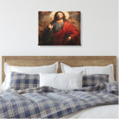 Jesus heiliges Herz Feierlichkeit des heiligsten Leinwanddruck (Insitu (Schlafzimmer))