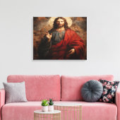 Jesus heiliges Herz Feierlichkeit des heiligsten Leinwanddruck (Insitu (Wohnzimmer))