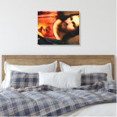 Jesus - Heiliges Herz Leinwanddruck (Insitu (Schlafzimmer))