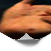 Jesus - Heiliges Herz Poster (Ecke)