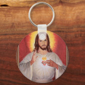 Jesus heiliges Herz Schlüsselanhänger (Vorderseite)
