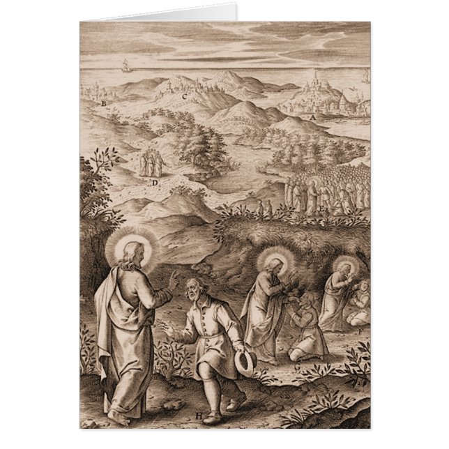 Jesus heilt das taube und das stumm (Vorne)