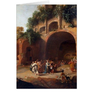 Jesus heilt das taube und das stumm - Begleiter