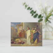 Jesus heilt die Linke, 1864 Postkarte (Stehend Vorderseite)