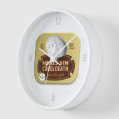 Jesus heilt die Pille - Christlicher Glaube Uhr (Winkel)