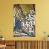 Jesus heilt die Verkrüppelten und die Blinden Leinwanddruck (Insitu (Wohnzimmer))