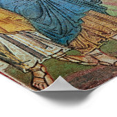 Jesus heilt ein Loch Poster (Ecke)