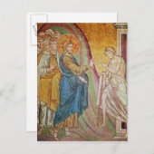 Jesus heilt ein Loch Postkarte (Vorne/Hinten)