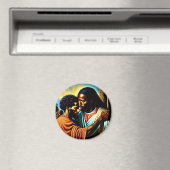 Jesus heilt einen Blinden Mann Magnet (In Situ (Geschirrspüler))