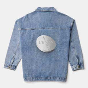 Jesus heilt Pille - Christlicher religiöser Glaube Jeansjacke