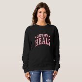 Jesus heilt sweatshirt (Vorne ganz)