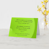 Jesus Heilung Christlich Get Well Card Karte (Gelbe Blume)