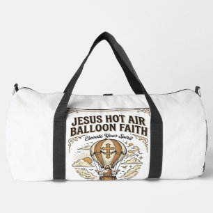 Jesus Heißluftballon Glaube Jesus Heißluftballon  Duffle Bag