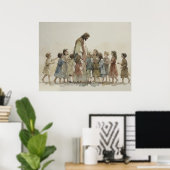 Jesus heißt die Kinder willkommen Poster (Heimbüro)