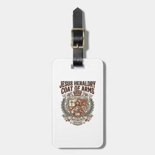 Jesus Heraldik Wappen Jesus Heraldik Wappen Ar Gepäckanhänger