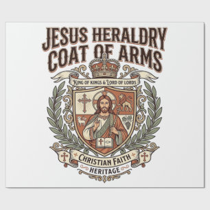 Jesus Heraldik Wappen Jesus Heraldik Wappen Ar Geschenkpapier
