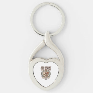 Jesus Heraldik Wappen Jesus Heraldik Wappen Ar Schlüsselanhänger