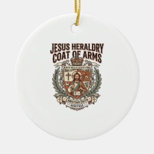 Jesus Heraldik Wappen Jesus Heraldik Wappen Jesu Keramik Ornament