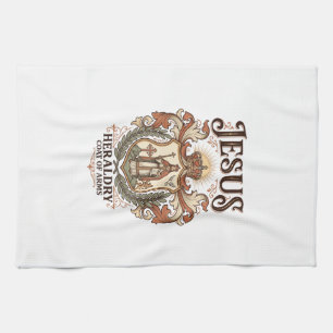 Jesus Heraldik Wappen Jesus Heraldik Wappen Jesus Geschirrtuch