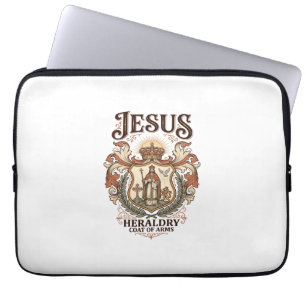 Jesus Heraldik Wappen Jesus Heraldik Wappen Jesus  Laptopschutzhülle