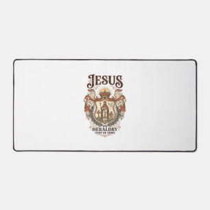 Jesus Heraldik Wappen Jesus Heraldik Wappen Jesus Schreibtischunterlage