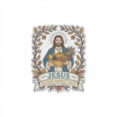 Jesus Herbsternte Glaube Jesus Herbsternte Ch Aufkleber (Vorderseite)